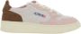 Autry Vintage-geïnspireerde suède sneaker met geperforeerde neus Multicolor Dames - Thumbnail 1