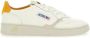 Autry Witte lage sneakers met logopatch Beige Heren - Thumbnail 1