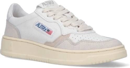 Autry Witte Lage Sneakers voor Dames White Dames