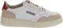 Autry Witte Lage Top Sneakers met Rode Tag White Dames - Thumbnail 1