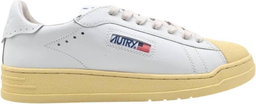 Autry Witte Lage Top Sneakers Multicolor Heren