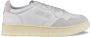 Autry Witte Leren en Grijze Suède Open Sneakers White Heren - Thumbnail 1