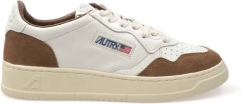 Autry Witte Leren Lage Sneakers