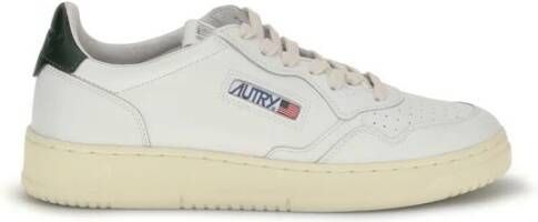 Autry Witte Leren Lage Sneakers