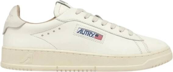 Autry Witte Leren Lage Urban Sneakers