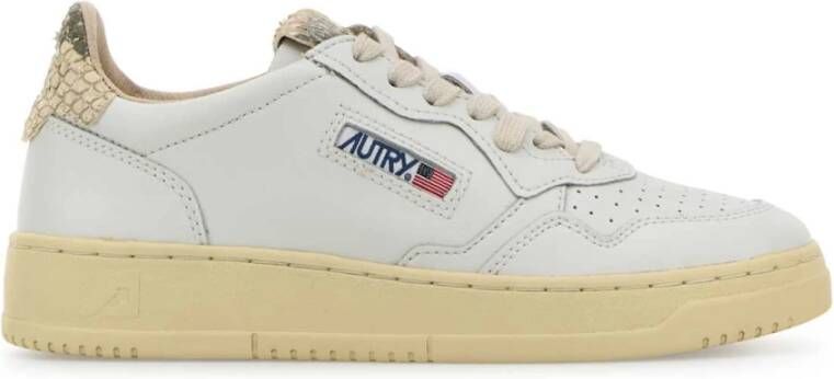 Autry Witte Leren Medalist Sneakers
