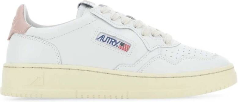 Autry Witte Leren Medalist Sneakers White Dames