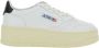 Autry Low-Top Sneakers White Leather Platform Low Sneakers in wit - Thumbnail 1