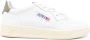 Autry Witte leren sneaker met militair groen detail White Heren - Thumbnail 1