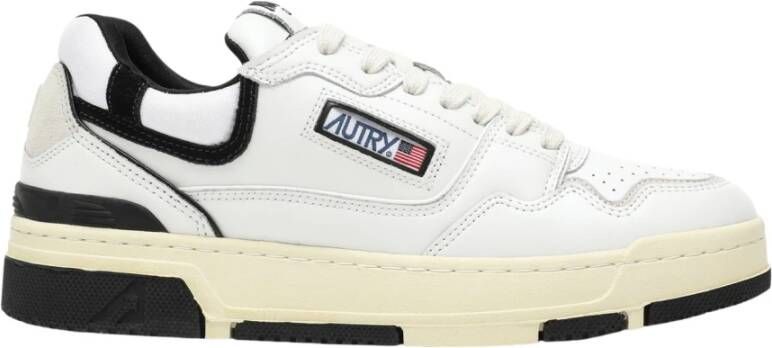 Autry Moderne CLC Sneakers met Levendig Basketbal-geïnspireerd Design White