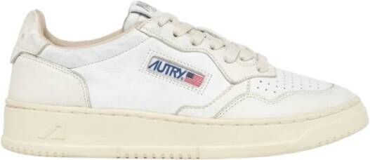 Autry Witte Leren Sneakers Gh01 White Dames