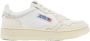 Autry Witte Geperforeerde Leren Sneakers met Panelen White Dames - Thumbnail 1