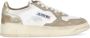 Autry Witte Leren Sneakers met Contrasterende Details White Dames - Thumbnail 1