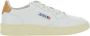 Autry Witte Leren Sneakers met Contrasterende Hiel White Heren - Thumbnail 4
