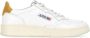 Autry Witte Leren Sneakers met Geborduurd Logo White Dames - Thumbnail 1