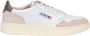 Autry Witte Leren Sneakers met Geperforeerd Ontwerp - Thumbnail 1