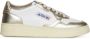 Autry Witte Platina Leren Sneakers Vintage-geïnspireerd Wit Dames - Thumbnail 46