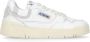 Autry Witte Leren Sneakers met Logodetails White Dames - Thumbnail 1