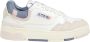 Autry Witte Leren Sneakers met Roze Details - Thumbnail 1