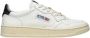 Autry Witte leren sneakers met zwarte hiel White Dames - Thumbnail 1