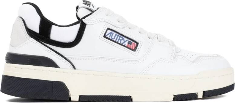 Autry Moderne CLC Sneakers met Levendig Basketbal-geïnspireerd Design White Heren