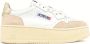 Autry Witte Leren Suède Platform Sneakers - Thumbnail 1