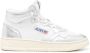 Autry Witte Leren Veterschoenen met Logo Patch White Dames - Thumbnail 8