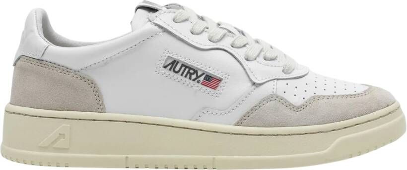 Autry Witte Medalist Lage Sneakers
