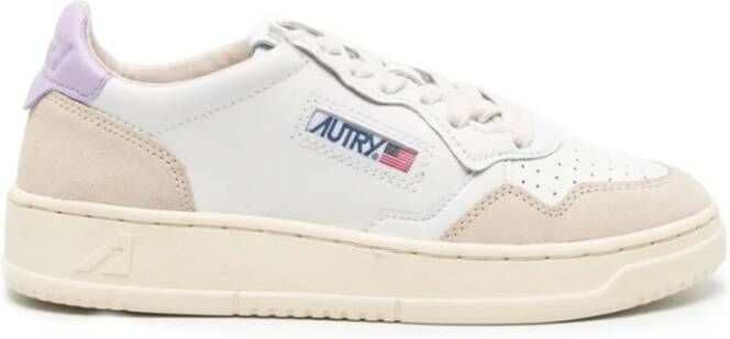 Autry Witte Medalist Lage Sneakers Multicolor Dames