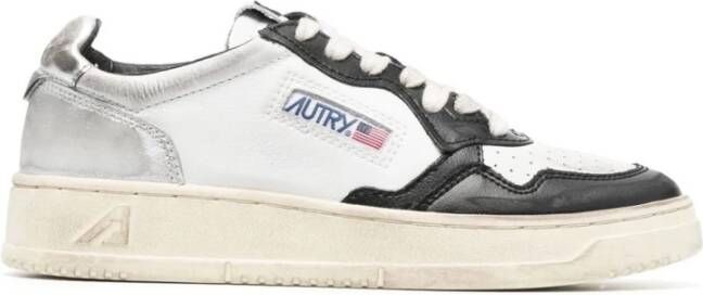 Autry Vintage-geïnspireerde lage sneakers Gray