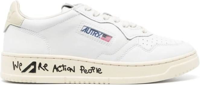 Autry Witte Medalist Lage Sneakers White Dames