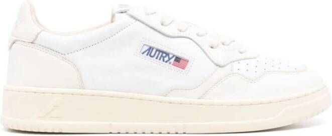 Autry Witte Medalist Leren Sneakers White Heren