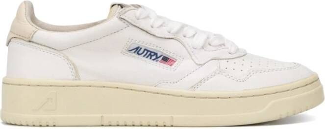 Autry Witte Medalist Low Sneakers voor Dames White Dames