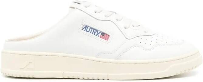 Autry Witte Medalist Mule Lage Sneakers White Heren