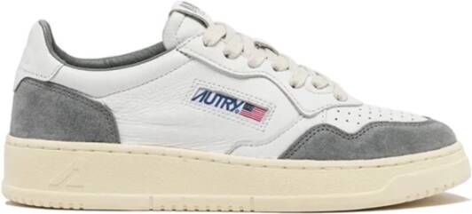 Autry Witte Medalist Sneakers met leren bovenwerk Multicolor Dames