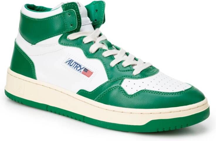 Autry Bicolour Upper Mid Tennisschoenen Green Heren - Foto 4
