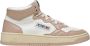 Autry Mushroom Bicolour High Top Sneakers Wit Dames - Thumbnail 5