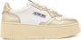 Autry Witte Platform Sneakers met Geperforeerde Neus - Thumbnail 1