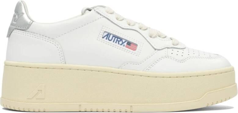 Autry Witte Platform Sneakers voor Vrouwen - Foto 2