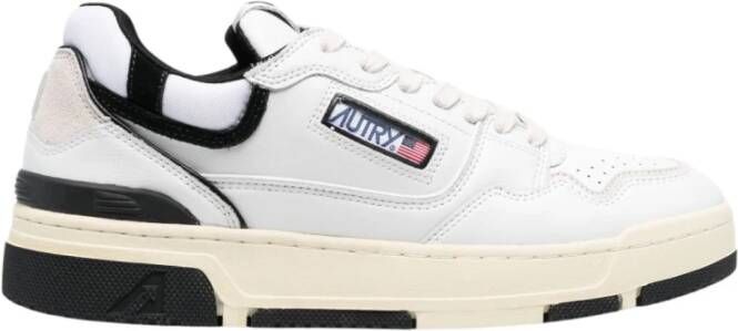 Autry Moderne CLC Sneakers met Levendig Basketbal-geïnspireerd Design White Heren
