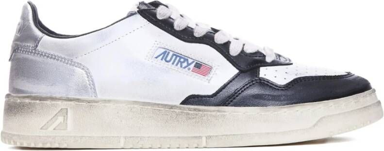 Autry Vintage lage sneakers met handgemaakte details Multicolor Heren