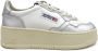 Autry Witte Sneakers met Geborduurd Logo Gray Dames - Thumbnail 1