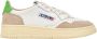 Autry Witte Leren Sneakers met Groene Hiel Multicolor - Thumbnail 6