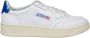 Autry Witte en Blauwe Medalist Low Sneakers White Dames - Thumbnail 11