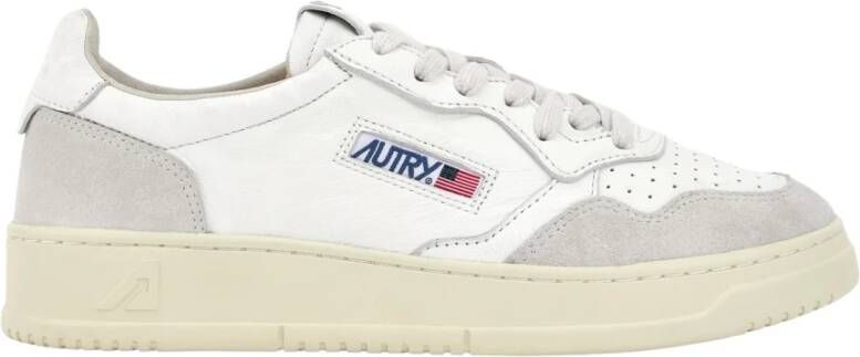 Autry Witte Sneakers met Tonaal Detail Multicolor Dames