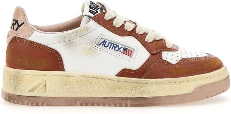 Autry Witte Sneakers Multicolor Dames