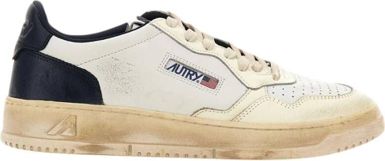 Autry Witte Sneakers Multicolor Heren