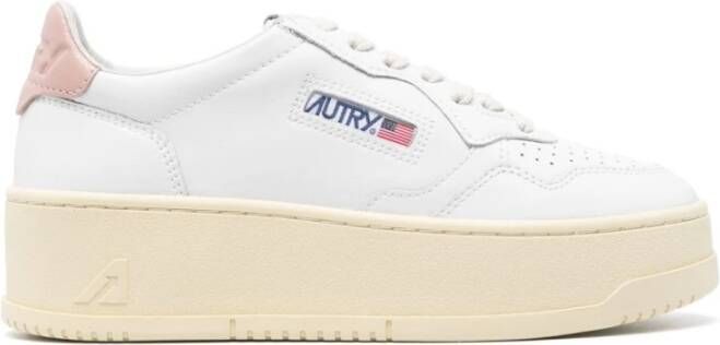Autry Witte Sneakers Stijlvol Ontwerp Casual Dragen