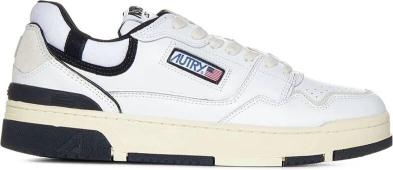 Autry Moderne CLC Sneakers met Levendig Basketbal-geïnspireerd Design White Heren