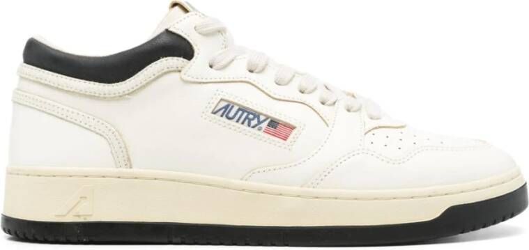 Autry Witte Sneakers voor Mannen